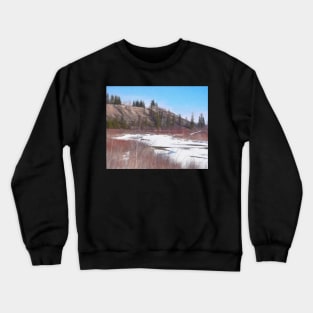 Illustration at Weaselhead Crewneck Sweatshirt